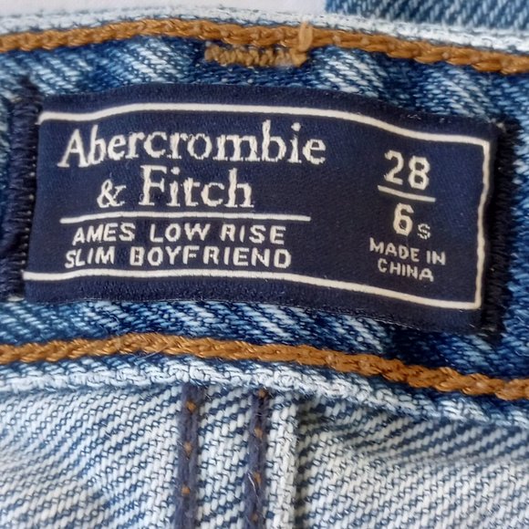 Ames Low Rise Slim Boyfriend Jeans - Picture 3 of 8